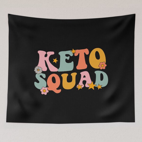 Item preview, Keto Squad Groovy For Ketogenic Diet Lovers designed and sold by JokeGysen.