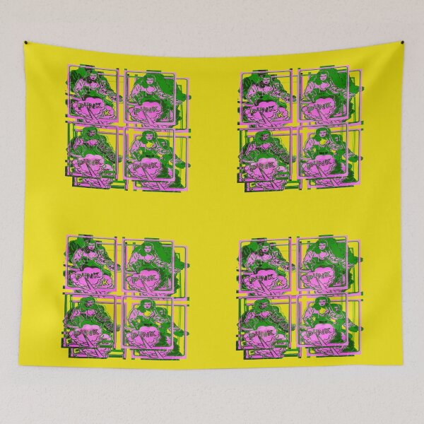 Item preview, retro comic punk designed and sold by weirdove.