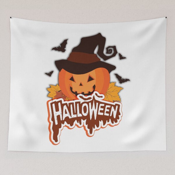 Item preview, halloween scary evil pumpkin funny pumpkin head designed and sold by lefdaouired.