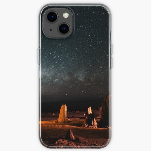Milky Way Above the Pinnacles iPhone Soft Case