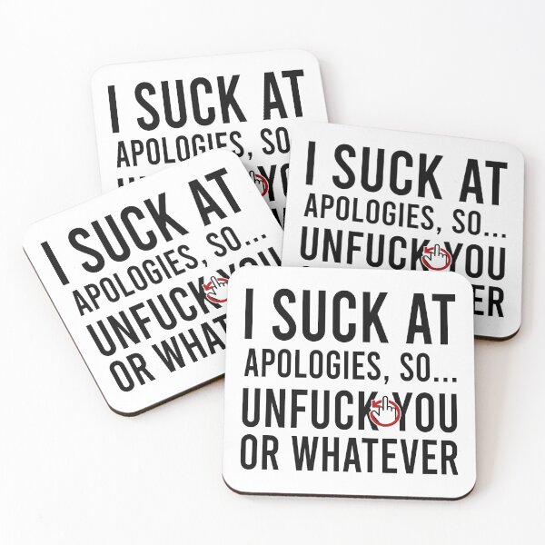 Item preview, I suck  at apologies, so... unfuck you or whatever designed and sold by Bigilyy.