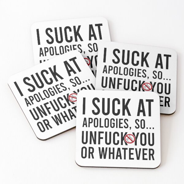 Item preview, I suck  at apologies, so... unfuck you or whatever designed and sold by Bigilyy.