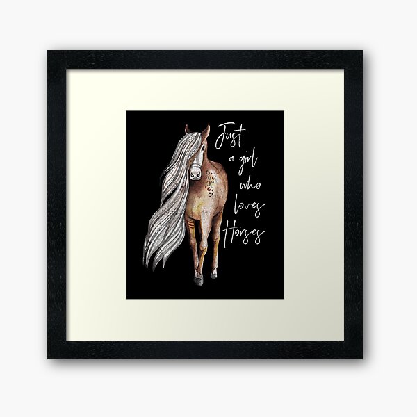 Horse Girl Wall Art for Sale | Redbubble