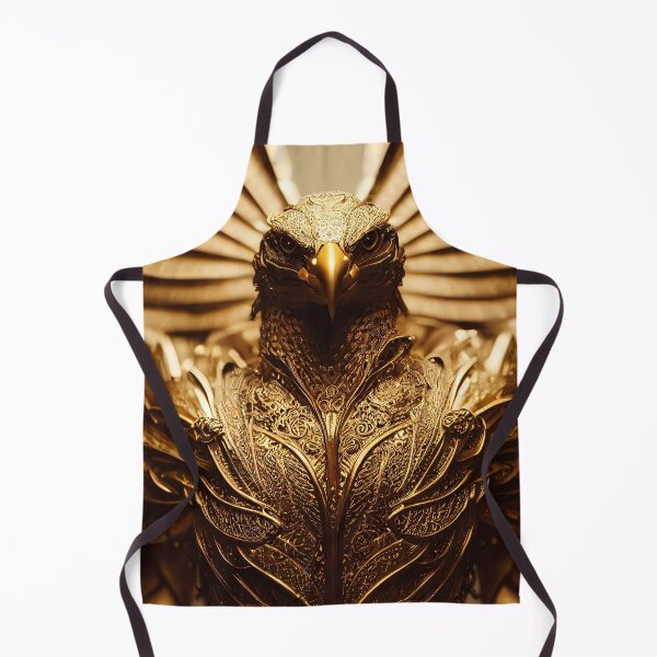 Item preview, Golden eagle wearing a golden shiny armour designed and sold by Tuko Designs.