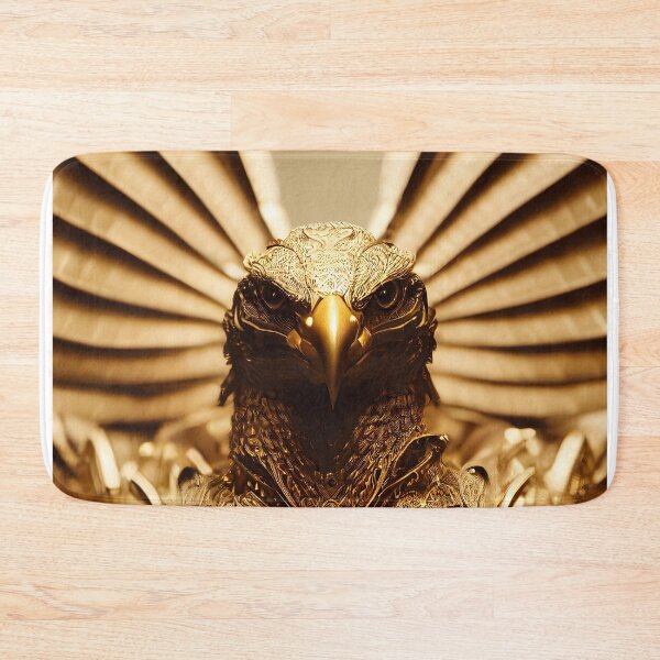 Item preview, Golden eagle wearing a golden shiny armour designed and sold by Tuko Designs.