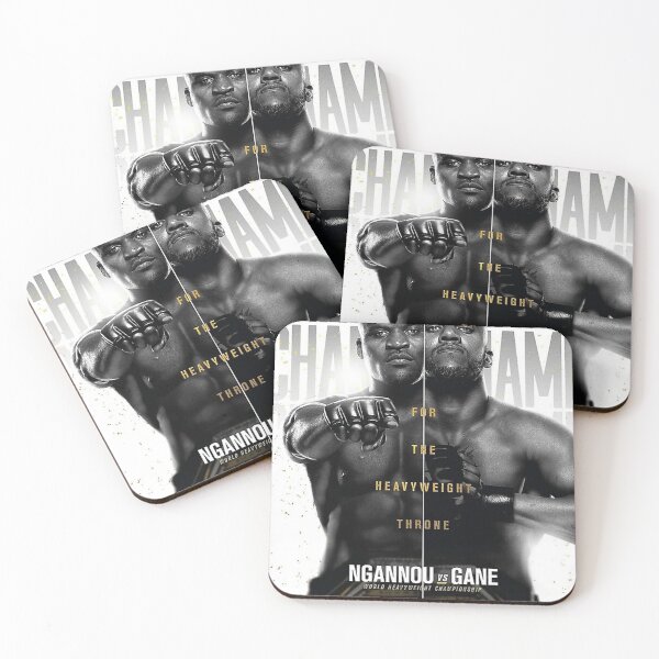 Item preview, UFC 270 OFFICIAL Ngannou Vs Gane black designed and sold by susanphard.