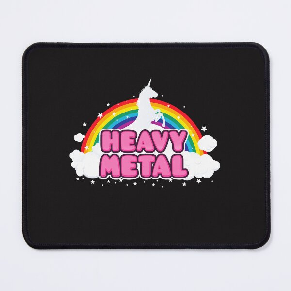 Aperçu de l'œuvre T-shirt Licorne Heavy Metal classique créée et vendue par MelissaHaywo.