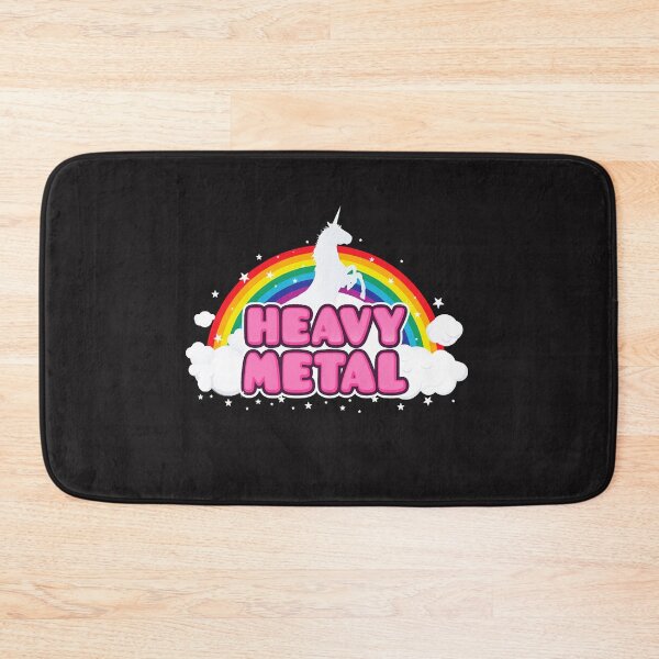 Aperçu de l'œuvre T-shirt Licorne Heavy Metal classique créée et vendue par MelissaHaywo.