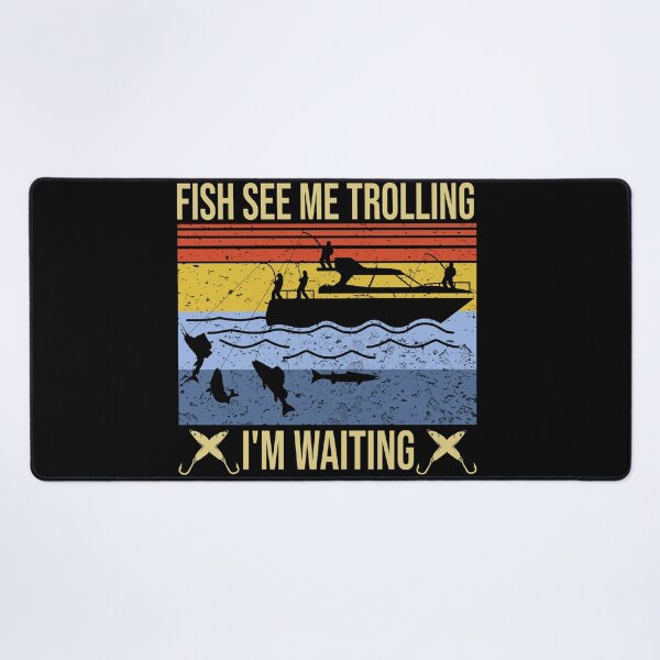 Item preview, Funny trolling fishing boat fishing fishermen  designed and sold by teeartforyou.