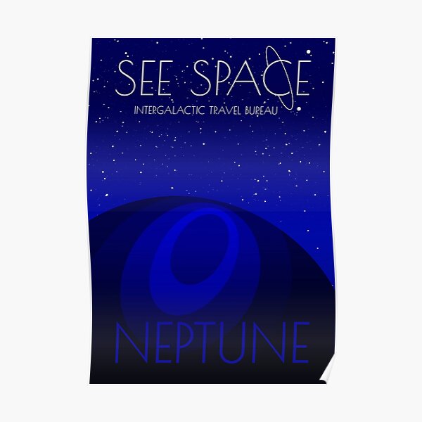 See Space: Neptune Poster