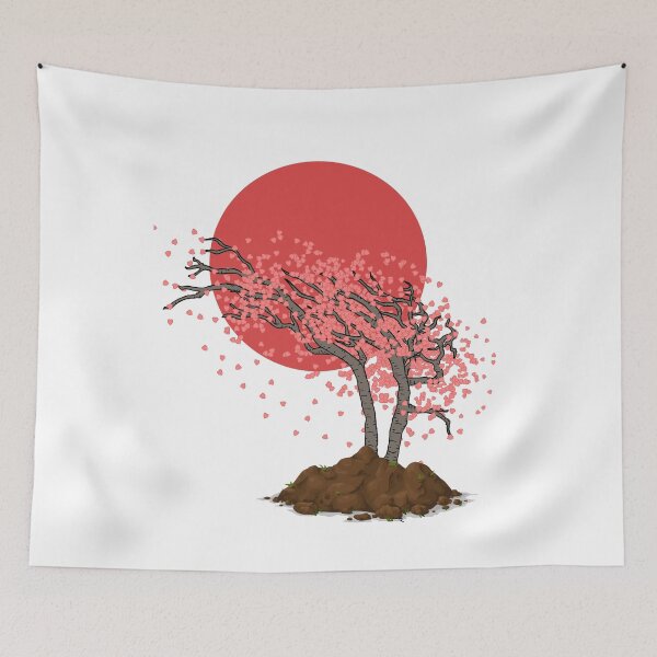 Item preview, Japanese Cherry Blossom Branch Classic T-Shirt designed and sold by CARTOON NR.