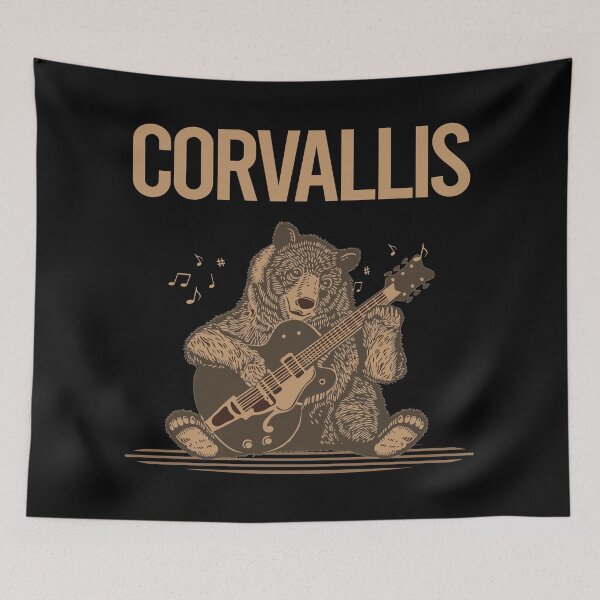 Item preview, Oso Con Guitarra Corvallis designed and sold by BloodMoneyTwit.