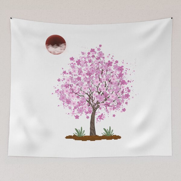 Item preview, Cherry Blossom Graphic T-Shirt designed and sold by CARTOON NR.