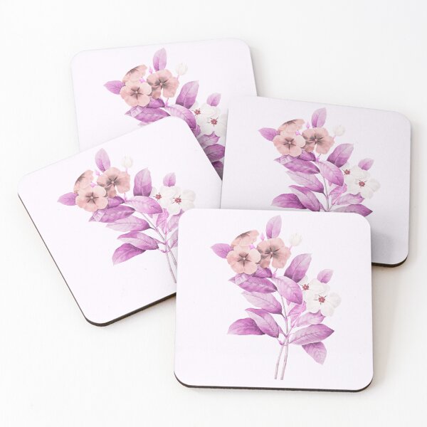 Item preview, Periwinkle Flower, Alternative Illustration - Pink Rose designed and sold by DaphneKstudio .