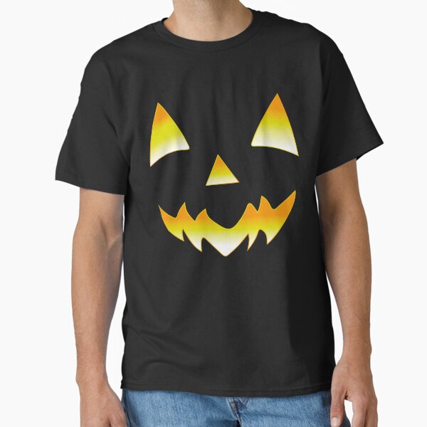 Item preview, Pumpkin Face Halloween T Shirt designed and sold by evaspark.