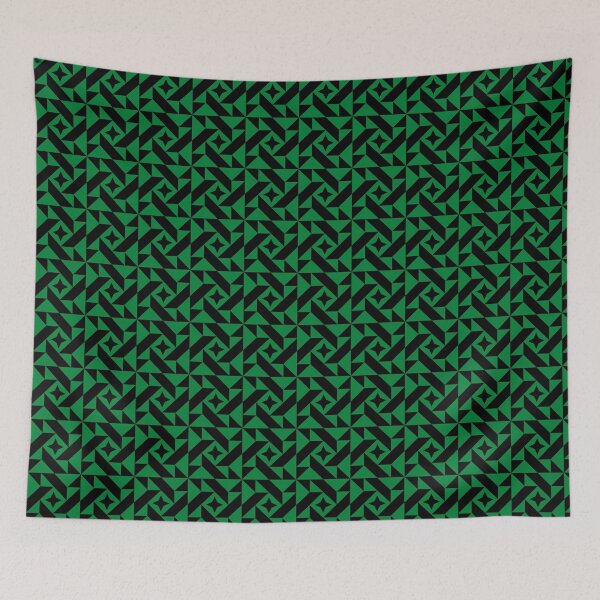 Item preview, Star Flowers In Green And Black. designed and sold by EverLife.