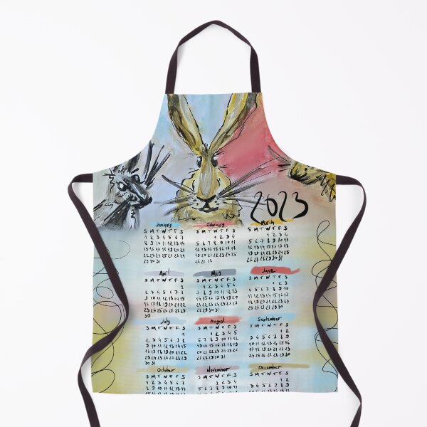 Item preview, calendar 2023, year of the rabbit, designed and sold by AvotArt.