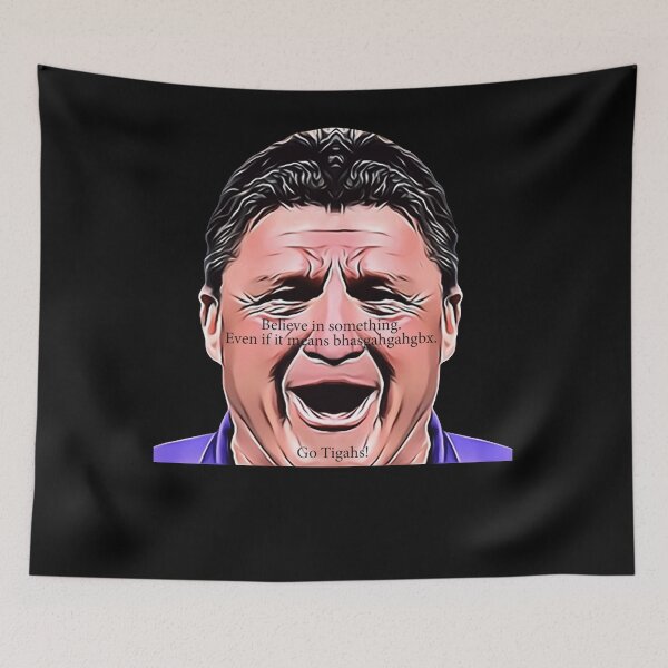 Item preview, Ed orgeron believe in something gold designed and sold by AdamCarlson1.