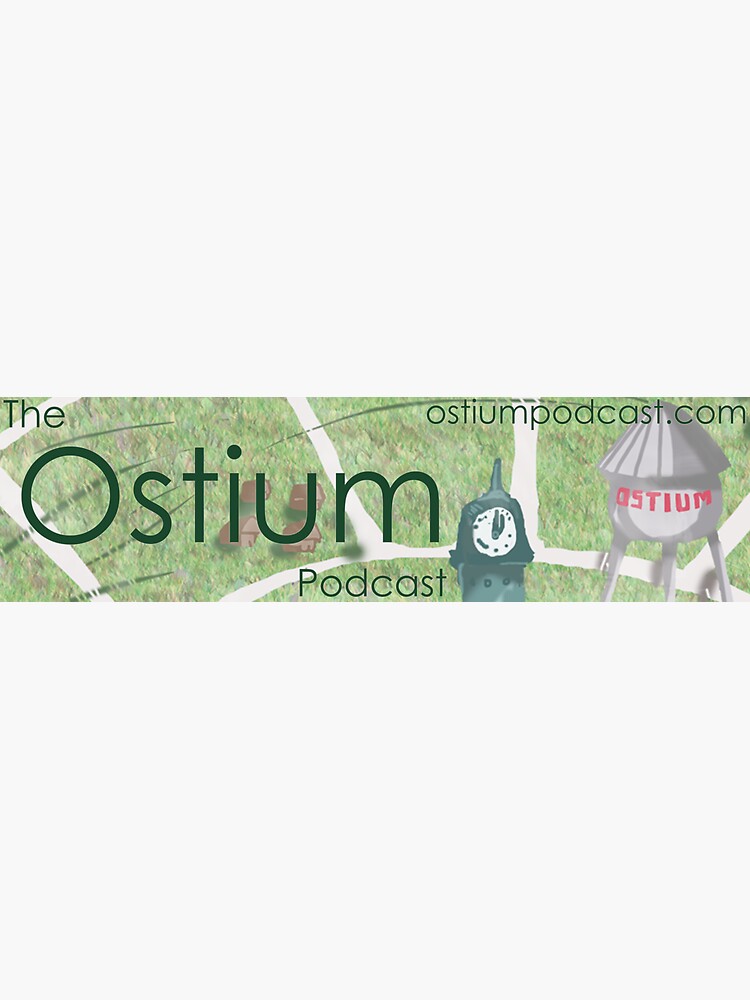 Ostium Water Tower Bumper Sticker by ostiumpodcast