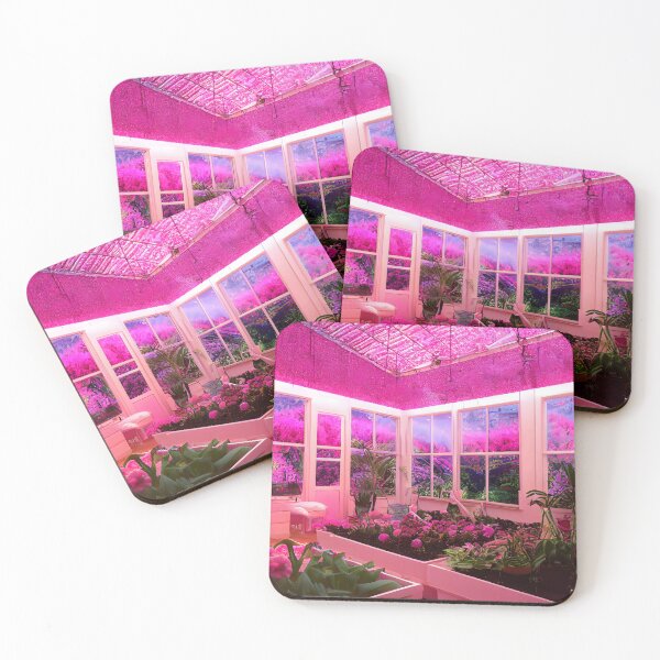 Item preview, Pink flower greenhouse designed and sold by Tuko Designs.