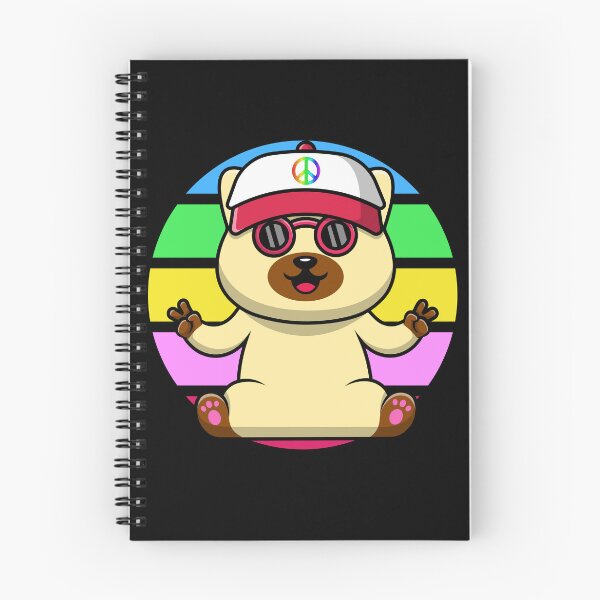 Item preview, Peaceful hippie dog designed and sold by Rev-Style.