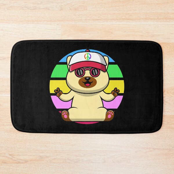 Item preview, Peaceful hippie dog designed and sold by Rev-Style.