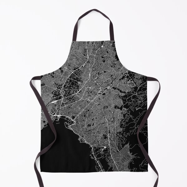 Item preview, Athens Black Map designed and sold by multiplicitymap.