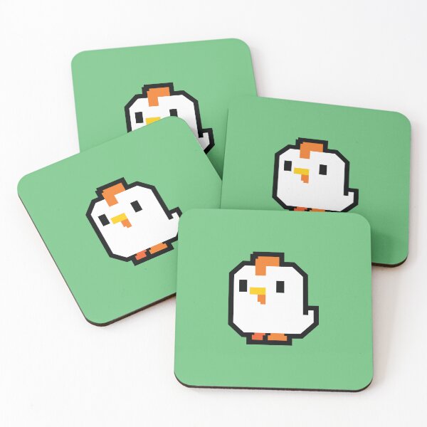 Item preview, Pixel Chicken in the colorful universe - Cute animal designed and sold by Noice2D.