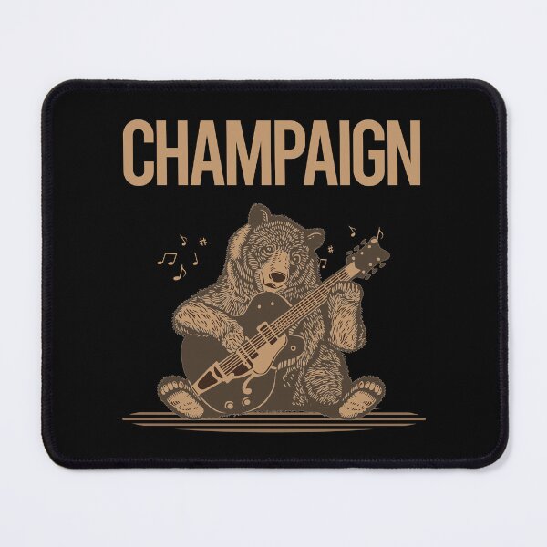 Item preview, Bear With Guitar Champaign designed and sold by BloodMoneyTwit.