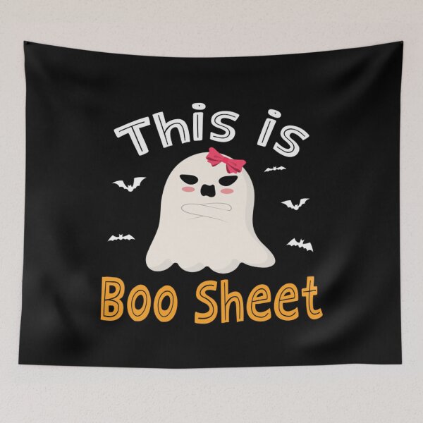 Item preview, Funny Halloween Ghost This Is Boo Sheet V5 designed and sold by Trostberger.