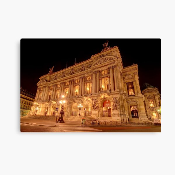 Opéra Garnier, Paris Canvas Print