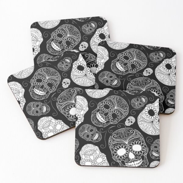 Item preview, Background skulls seamless pattern designed and sold by ketkidesign.