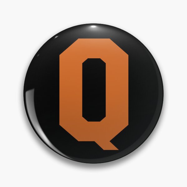 Item preview, Alphabet, Orange Q, Sports letter Q designed and sold by TheCultStuff.