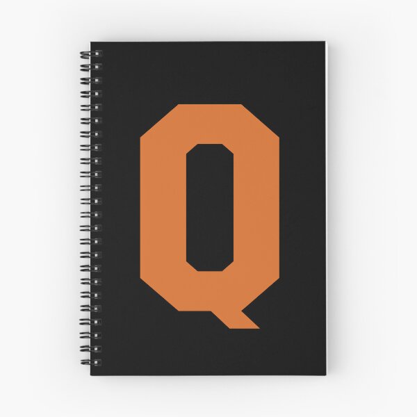 Item preview, Alphabet, Orange Q, Sports letter Q designed and sold by TheCultStuff.