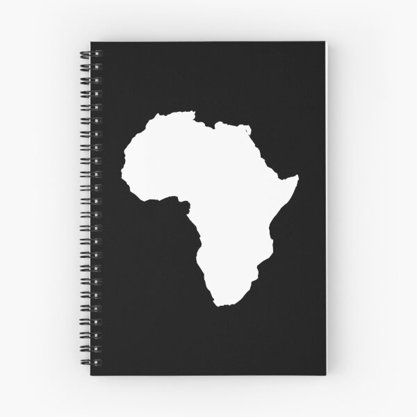Item preview, Map of Africa in white designed and sold by jazzydevil.