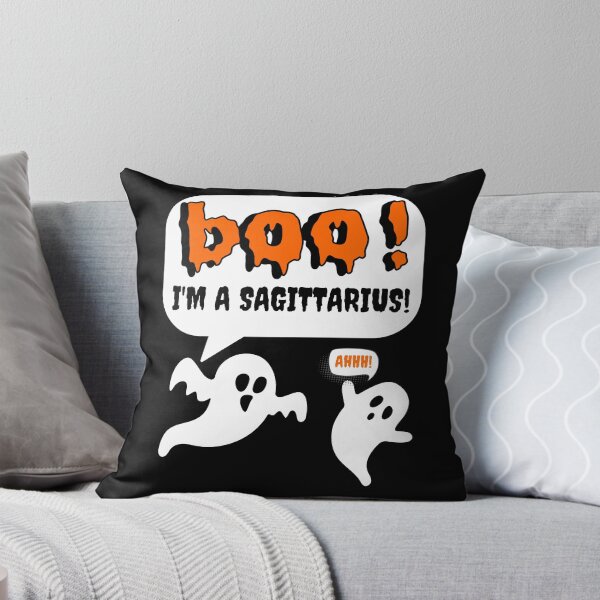 Item preview, Boo soy Sagitario | Cita divertida de Halloween designed and sold by MindedInc.