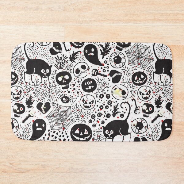 Item preview, happy halloween seamless pattern designed and sold by ketkidesign.
