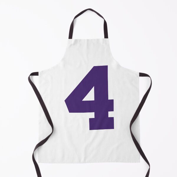 Item preview, Number 4, Purple four, Sports number 4 designed and sold by TheCultStuff.