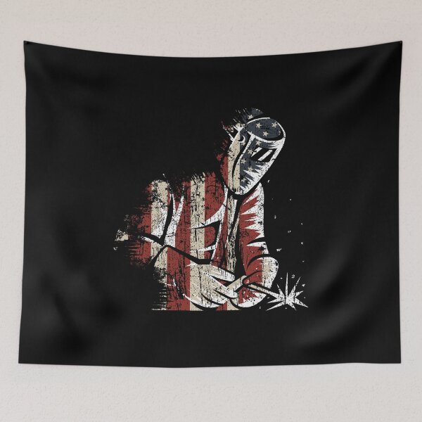 Item preview, Welding American Flag Welder USA Lover Smithing designed and sold by DoSt-997.