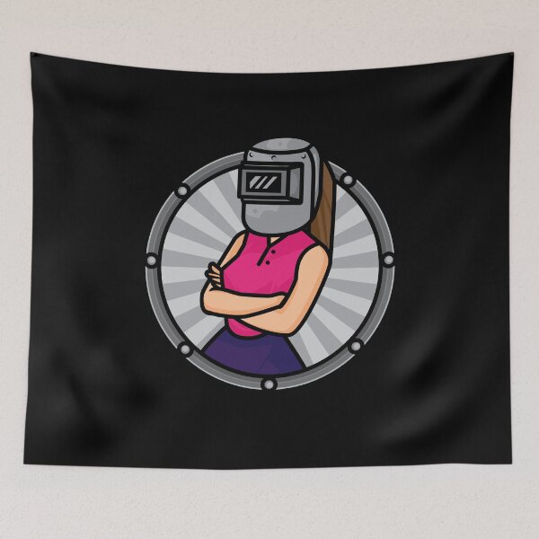 Item preview, Woman Welding Mother Welder Women Smithing designed and sold by DoSt-997.