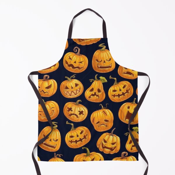 Item preview, seamless pattern Halloween pumpkin designed and sold by ketkidesign.