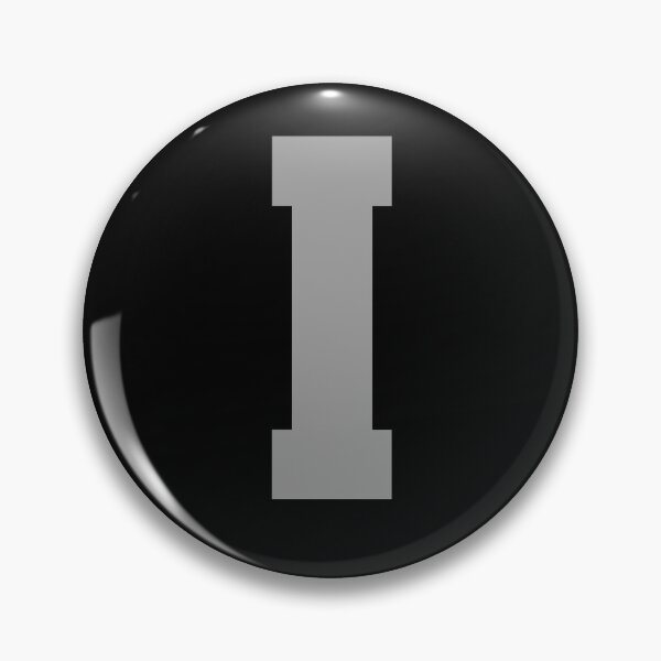 Item preview, Alphabet, Silver I, Sports letter I designed and sold by TheCultStuff.