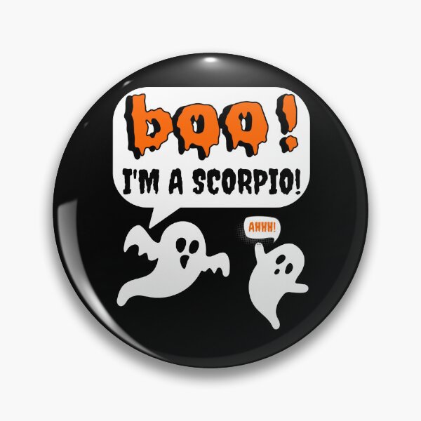 Item preview, Boo soy un Escorpio | Cita divertida de Halloween designed and sold by MindedInc.