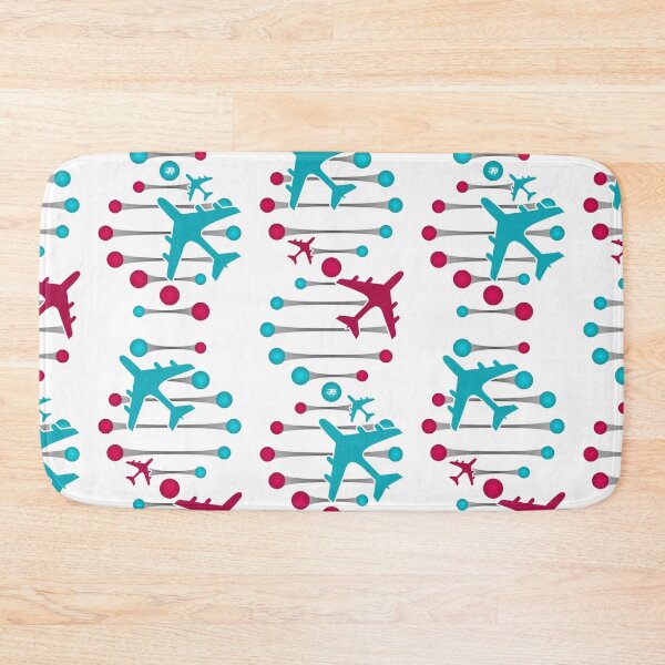 Item preview, Funny Aviation Pilot DNA - Airplanes Lover - Aviator Pattern Artwork designed and sold by Ikaroots.