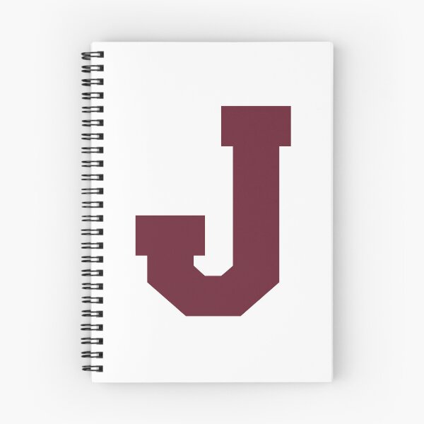 Item preview, Alphabet, Maroon J, Sports letter J designed and sold by TheCultStuff.