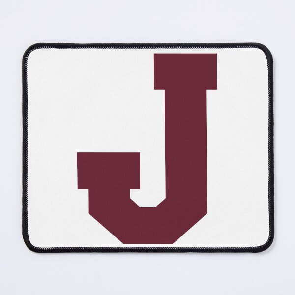 Item preview, Alphabet, Maroon J, Sports letter J designed and sold by TheCultStuff.