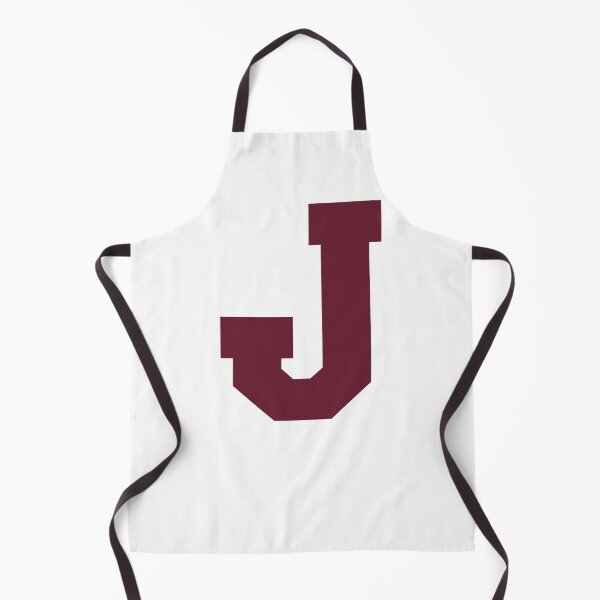 Item preview, Alphabet, Maroon J, Sports letter J designed and sold by TheCultStuff.