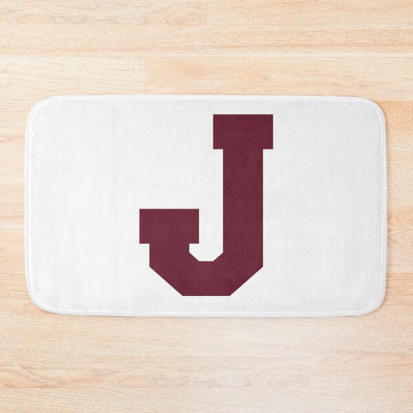 Item preview, Alphabet, Maroon J, Sports letter J designed and sold by TheCultStuff.