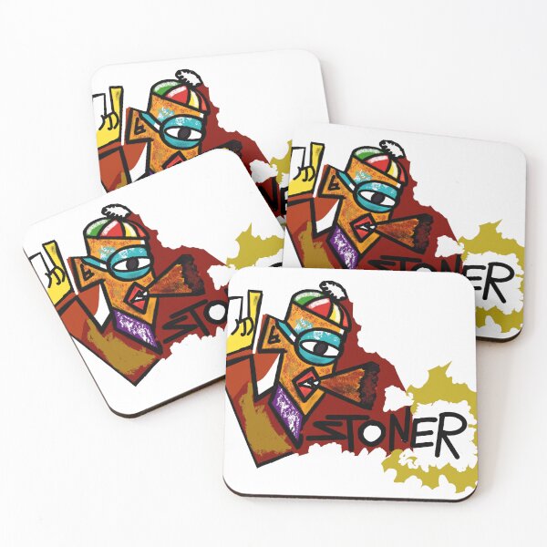 Item preview, THE COLORFUL STONER SKIER designed and sold by THE STONER.