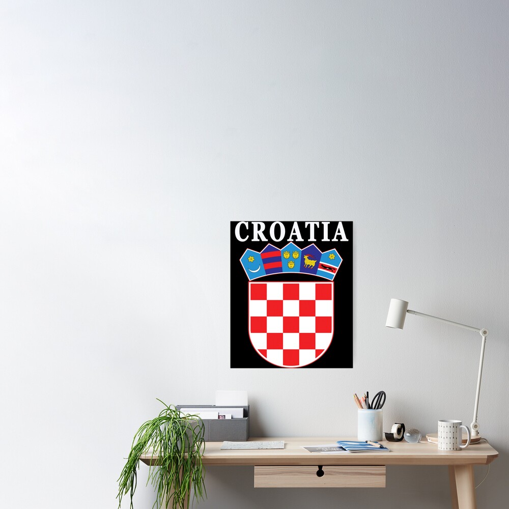 Croatia deluxe football jersey design Pet Bandana for Sale by NancyWisse